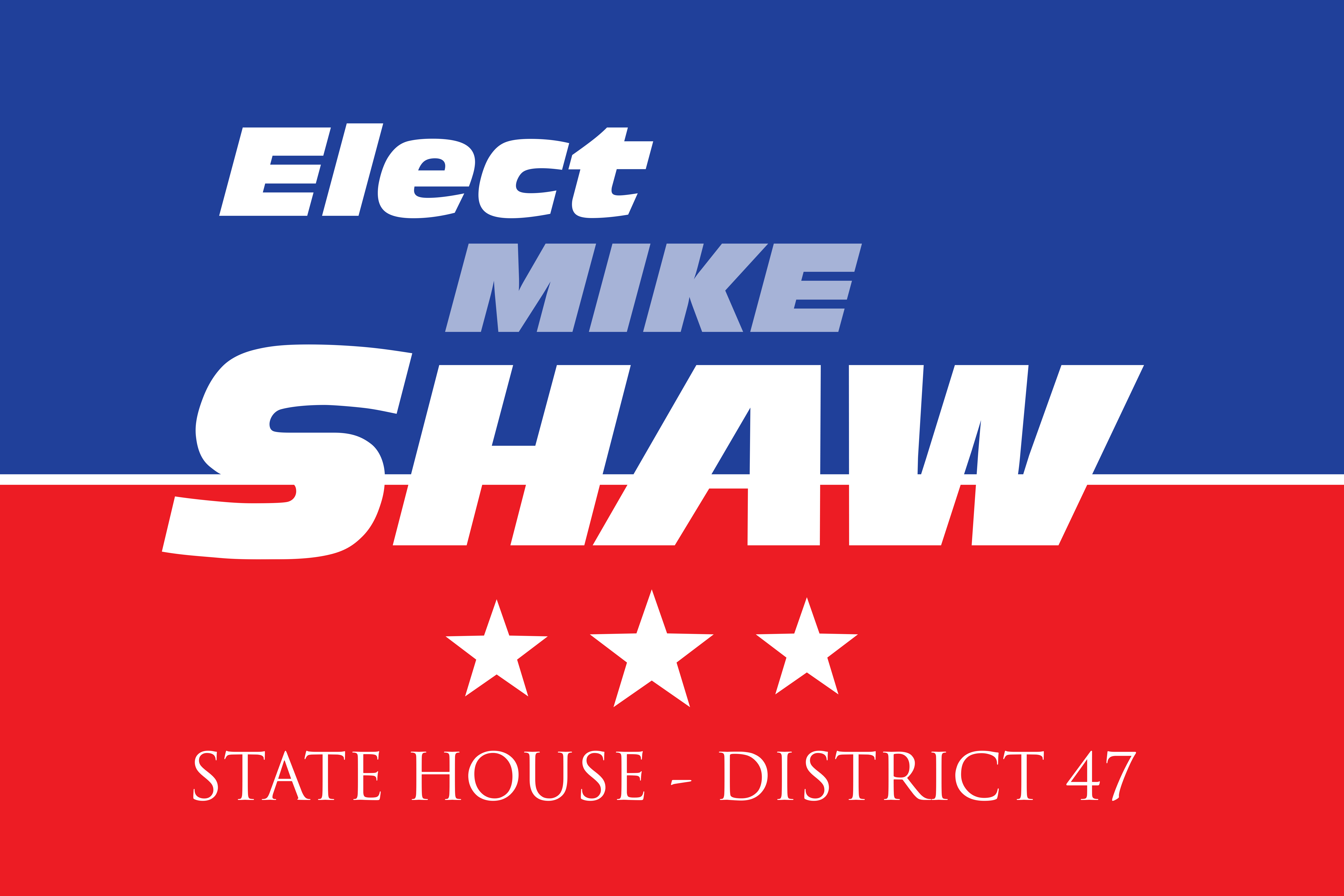 Mike Shaw campaign logo
